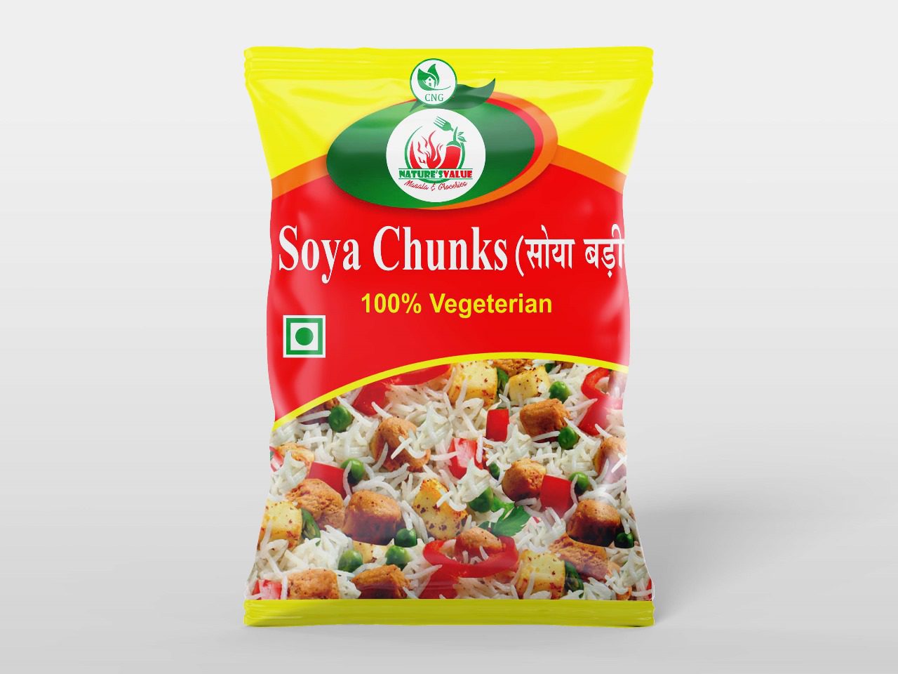 Soya Chunks Pouch