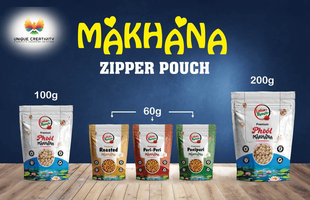 Makhana Packaging Pouch – Freshness • Quality • Branding